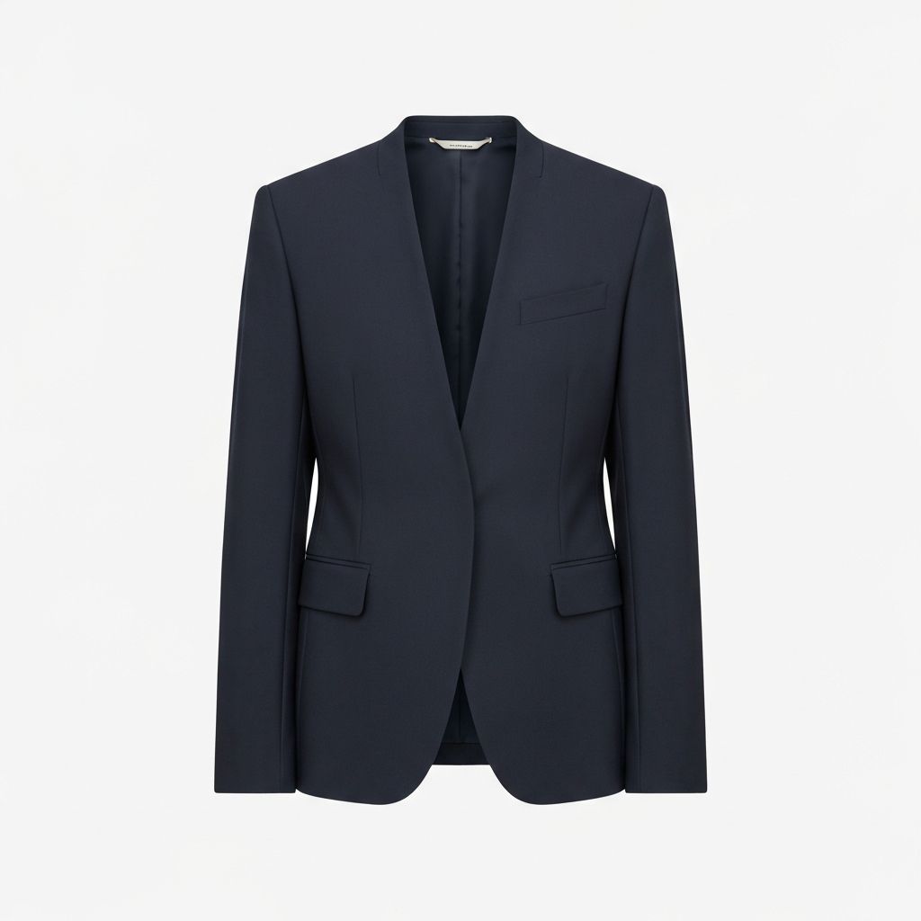 House of Dagmar Collarless Blazer